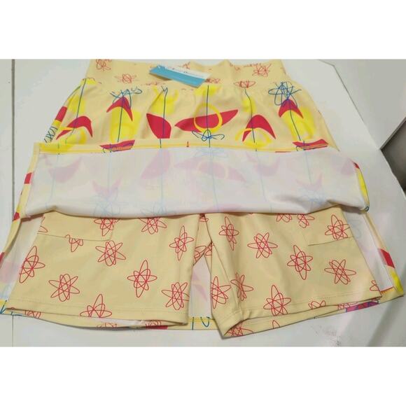 Skort Obsession Women's Abstract Sporty Golf Tennis Skorts Size XS pockets NWT - Picture 7 of 12